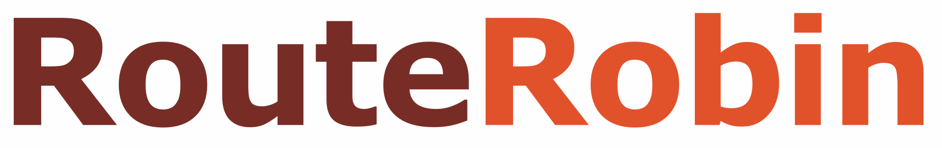 Route Robin text logo