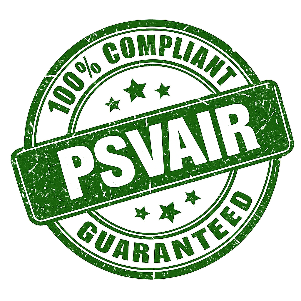 PSVAIR guaranteed compliance